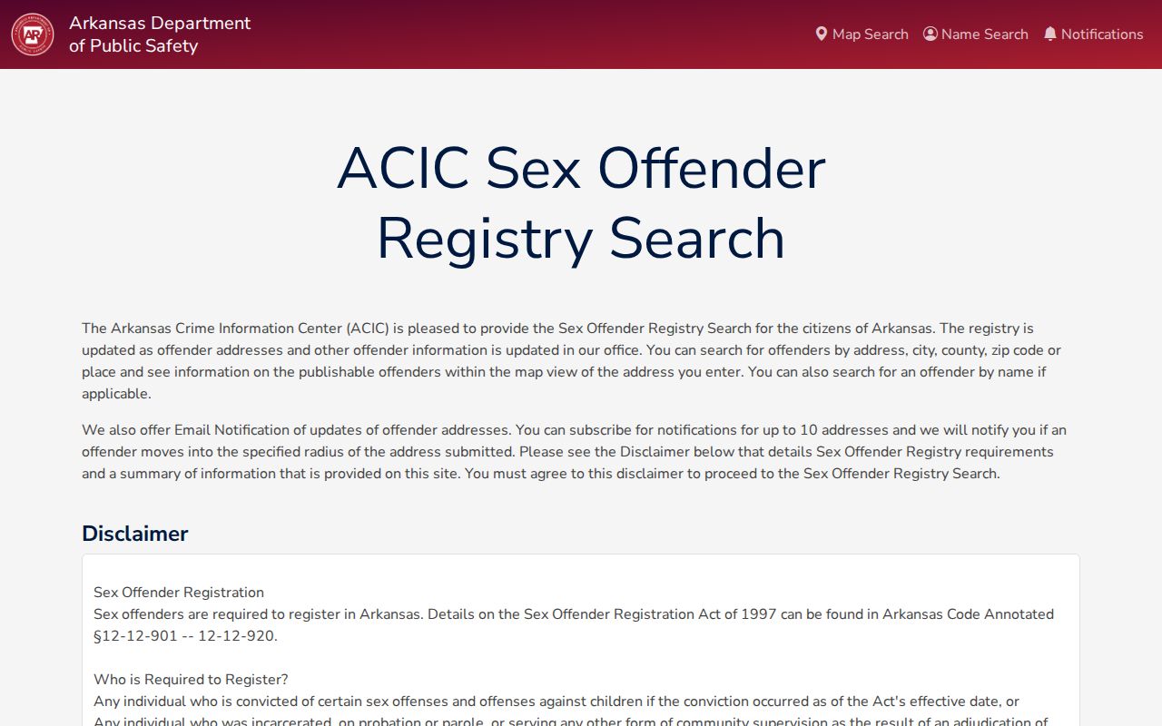 Scott County sex offender registry search and map